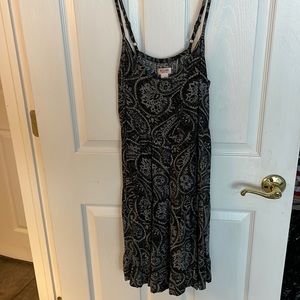 Mossimo medium black pattern dress